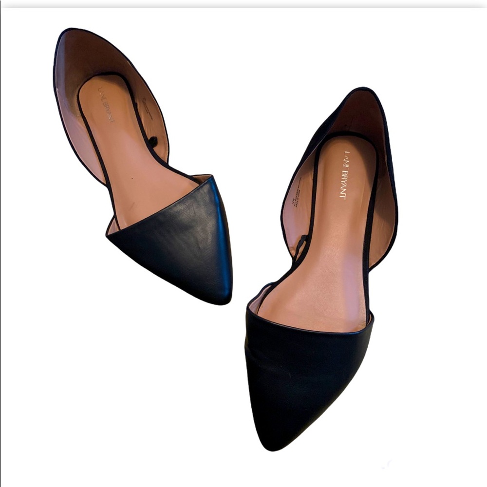 Lane Bryant D’Orsay Black Flat
